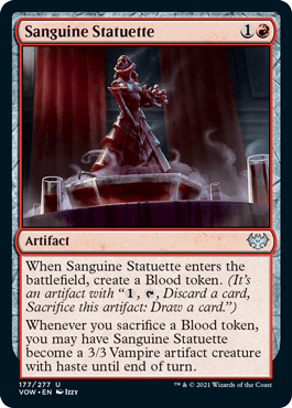 Sanguine Statuette : INNISTRAD CRIMSON VOW - 177/277