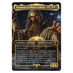 Saruman of Many Colors (Borderless Art) : THE LORD OF THE RINGS: TALES OF MIDDLE-EARTH - 0412