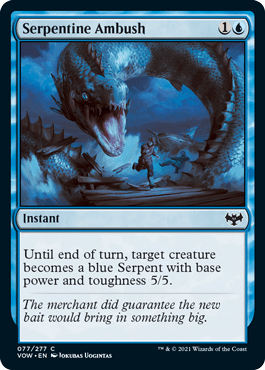 Serpentine Ambush : INNISTRAD CRIMSON VOW - 077/277