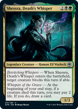 Shessra, Death's Whisper : DUNGEONS & DRAGONS: ADVENTURES IN THE FORGOTTEN REALMS - 231/281