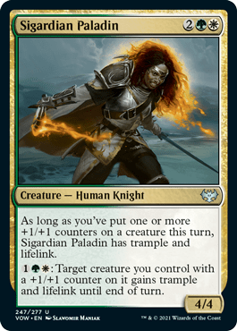 Sigardian Paladin : INNISTRAD CRIMSON VOW - 247/277
