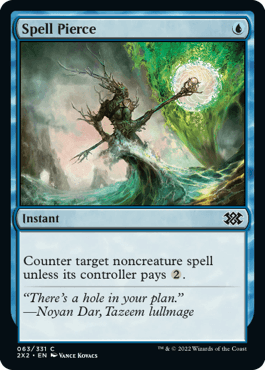 Spell Pierce : DOUBLE MASTERS 2022 - 063/331