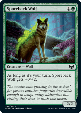 Sporeback Wolf : INNISTRAD CRIMSON VOW - 223/277 - Lockett Labs UK