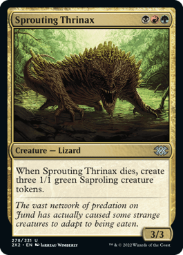 Sprouting Thrinax : DOUBLE MASTERS 2022 - 278/331
