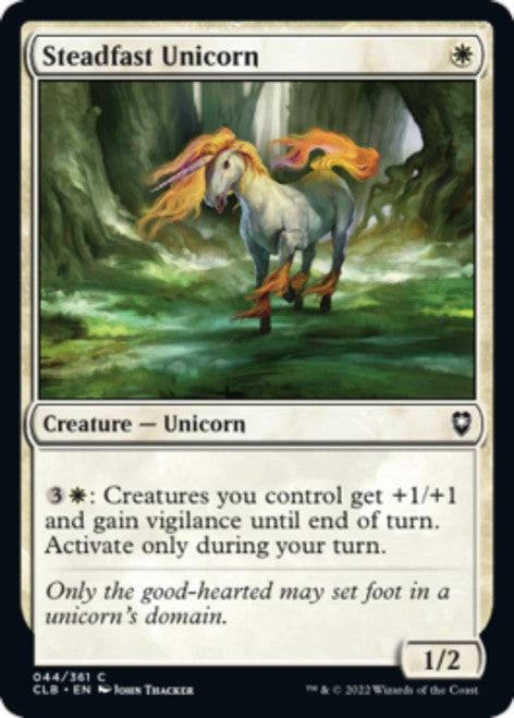 Steadfast Unicorn : DUNGEONS & DRAGONS: BATTLE FOR BALDUR'S GATE - 044/361