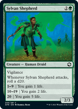 Sylvan Shepherd : DUNGEONS & DRAGONS: ADVENTURES IN THE FORGOTTEN REALMS - 206/281