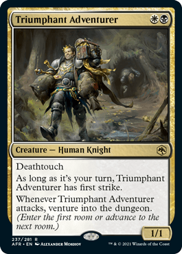 Triumphant Adventurer : DUNGEONS & DRAGONS: ADVENTURES IN THE FORGOTTEN REALMS - 237/281
