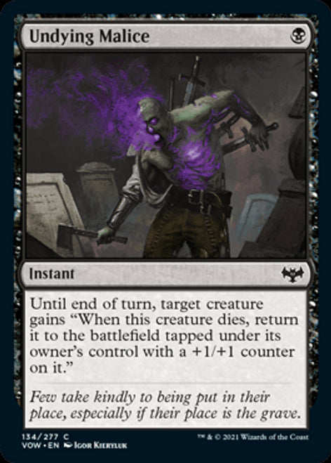 Undying Malice : INNISTRAD CRIMSON VOW - 134/277