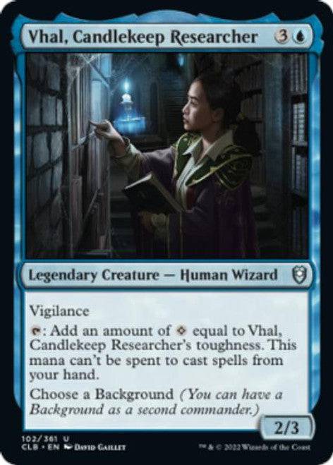 Vhal, Candlekeep Researcher : DUNGEONS & DRAGONS: BATTLE FOR BALDUR'S GATE - 102/361