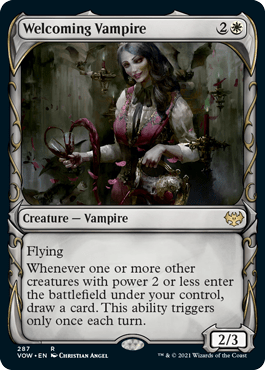 Welcoming Vampire : INNISTRAD CRIMSON VOW - 287