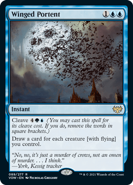 Winged Portent : INNISTRAD CRIMSON VOW - 089/277