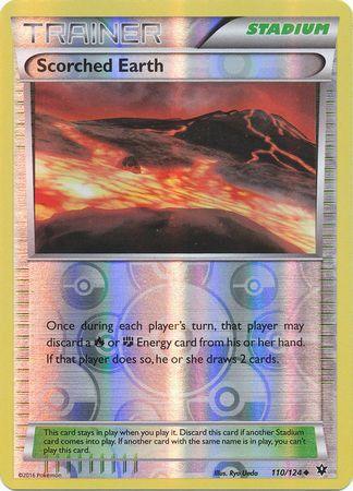 Scorched Earth : FATES COLLIDE (Reverse holo) - 110/124 - Lockett Labs UK