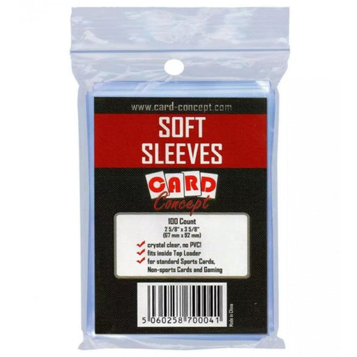Single Card Holder Soft Sleeves (100ct) - Lockett Labs UK