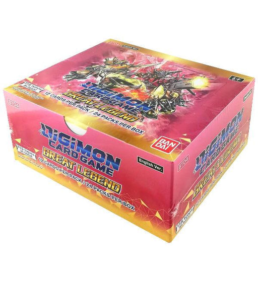 Digimon : Great Legend Booster Box - BT04 (24 Packs) - Lockett Labs UK
