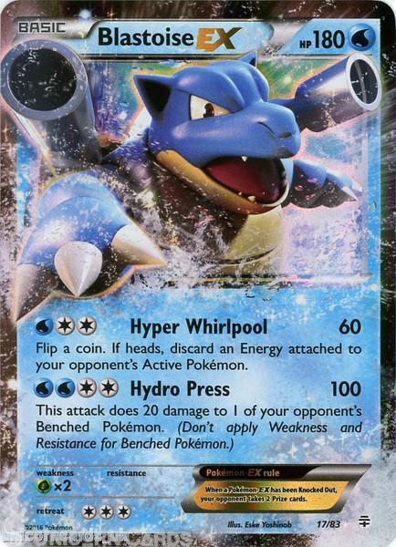 Blastoise EX : GENERATIONS - 17/83 - Lockett Labs UK