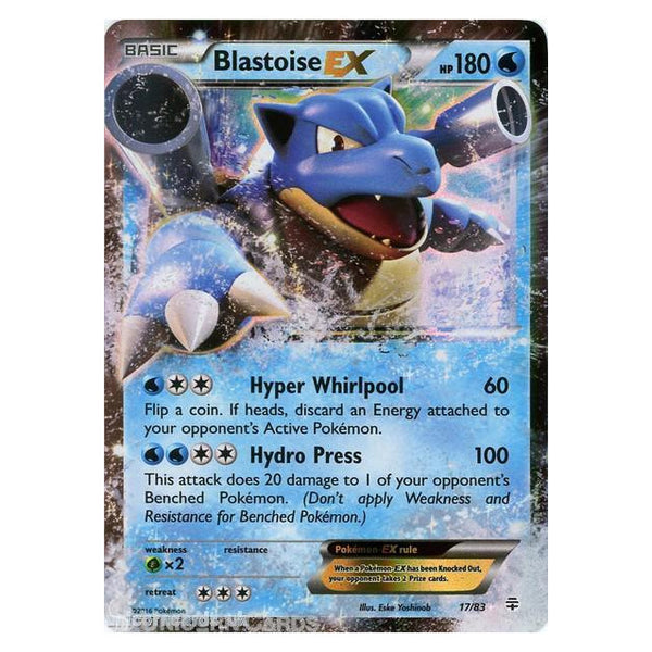 Blastoise EX : GENERATIONS - 17/83