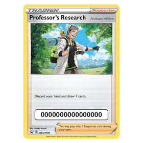 Professor`s Research : PROMO (Sealed) - SWSH178