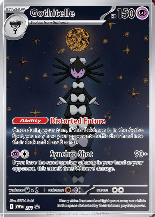 Pokemon : White Flare Tech Sticker Collection - Gothitelle *PRE ORDER*