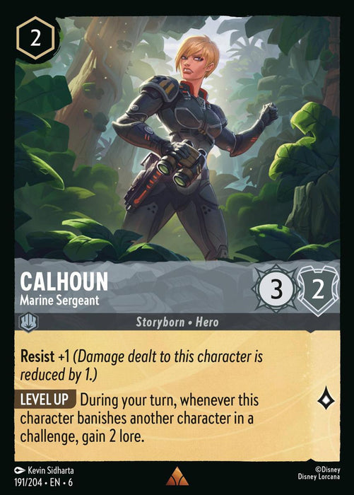 Calhoun : Marine Sergeant - 191/204