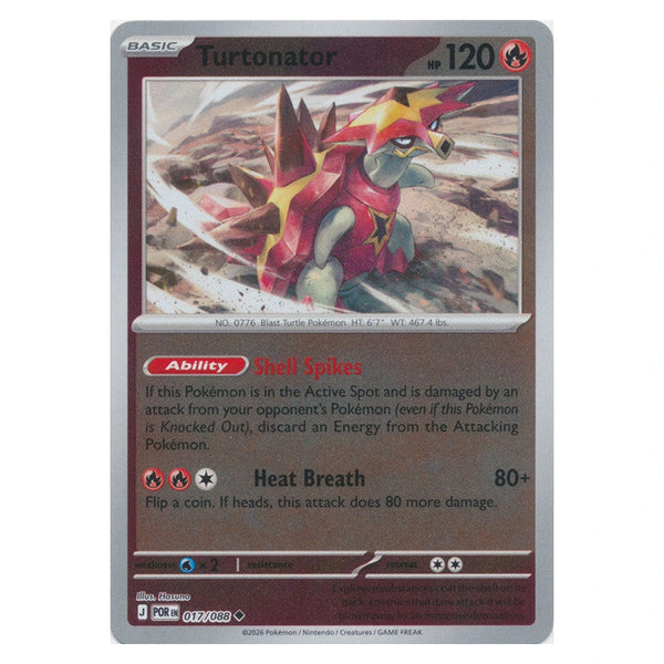 Turtonator : PERFECT ORDER (Reverse holo) - 017/088
