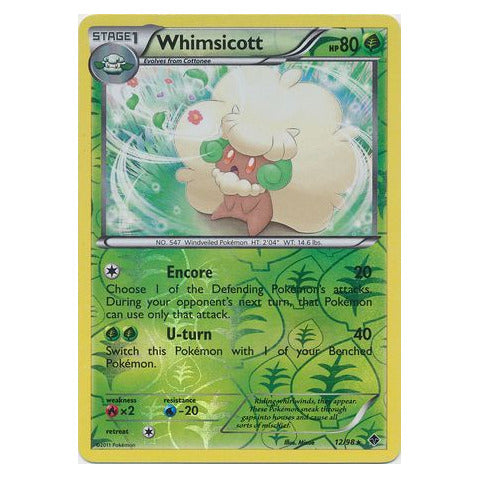 Whimsicott : EMERGING POWERS (Reverse holo) - 12/98