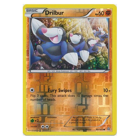 Drilbur : PRIMAL CLASH (Reverse holo) - 89/160