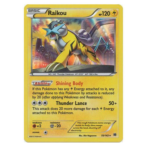 Raikou : BREAKTHROUGH (Holo) - 55/162
