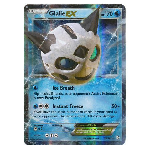 Glalie EX : BREAKTHROUGH - 34/162
