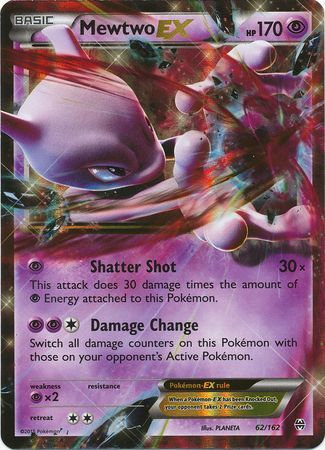 Mewtwo EX : BREAKTHROUGH - 62/162 - Lockett Labs UK