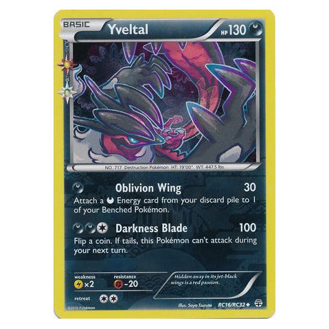 Yveltal : GENERATIONS (Holo) - RC16/RC32