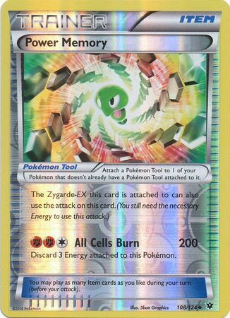 Power Memory : FATES COLLIDE (Reverse holo) - 108/124 - Lockett Labs UK