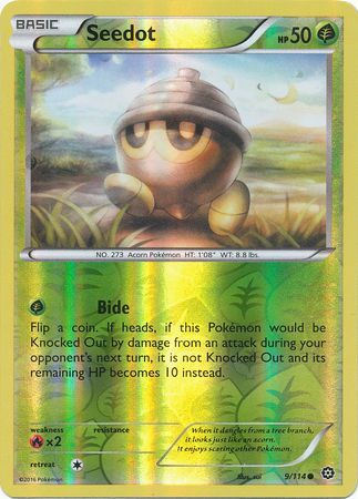 Seedot : STEAM SIEGE (Reverse holo) - 9/114 - Lockett Labs UK