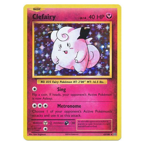 Clefairy : EVOLUTIONS (Holo) - 63/108