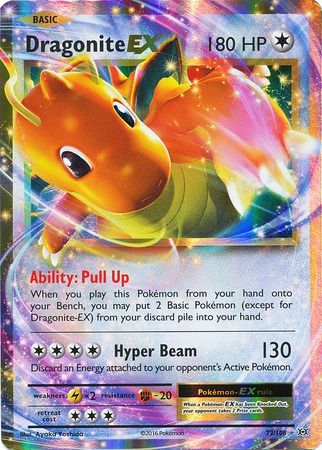 Dragonite EX : EVOLUTIONS - 72/108 - Lockett Labs UK