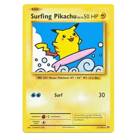 Surfing Pikachu : EVOLUTIONS - 111/108