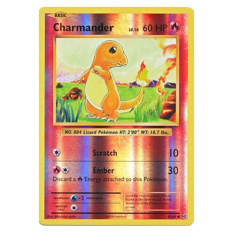 Charmander : EVOLUTIONS (Reverse holo) - 9/108