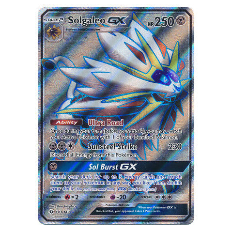 Solgaleo GX : SUN & MOON BASE - 143/149