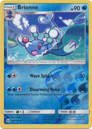 Brionne : SUN & MOON BASE (Reverse holo) - 40/149