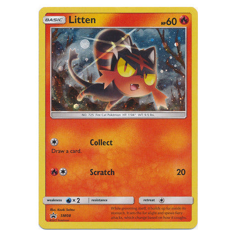 Litten : PROMO (Holo) - SM08