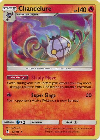 Chandelure : GUARDIANS RISING (Holo) - 13/145