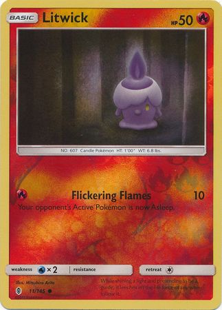 Litwick : GUARDIANS RISING (Reverse holo) - 11/145