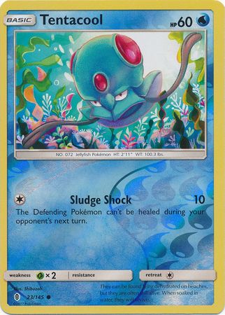 Tentacool : GUARDIANS RISING (Reverse holo) - 23/145