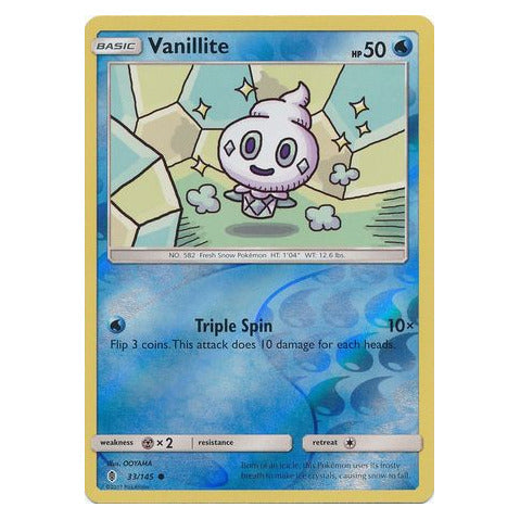 Vanillite : GUARDIANS RISING (Reverse holo) - 33/145