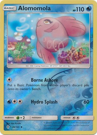 Alomomola : GUARDIANS RISING (Reverse holo) - 36/145 - Lockett Labs UK