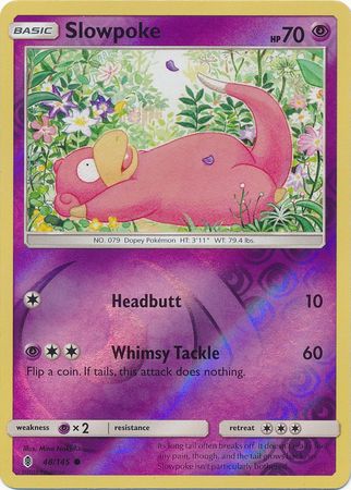 Slowpoke : GUARDIANS RISING (Reverse holo) - 48/145 - Lockett Labs UK