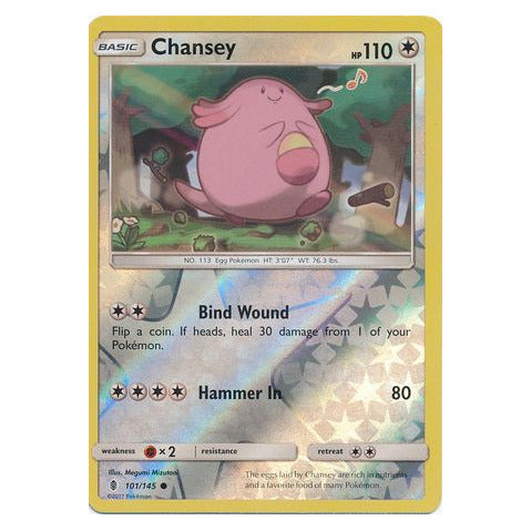 Chansey : GUARDIANS RISING (Reverse holo) - 101/145