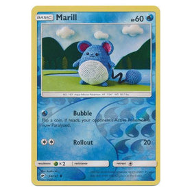 Marill : BURNING SHADOWS (Reverse holo) - 34/147