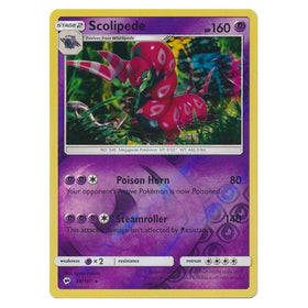 Scolipede : BURNING SHADOWS (Reverse holo) - 58/147