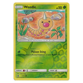 Weedle : CRIMSON INVASION (Reverse holo) - 1/111
