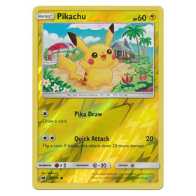 Pikachu : CRIMSON INVASION (Reverse holo) - 30/111